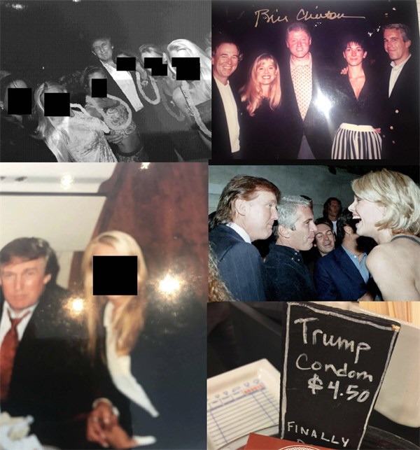 特朗普和爱泼斯坦照片公布 特朗普和爱泼斯坦照片公布