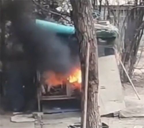 两男孩玩火烧死萨摩耶狗主人发声