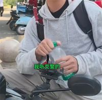 骑车剐蹭小伙全程只说一句话 骑行纠纷小伙处理方式被赞