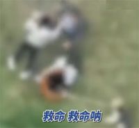 警方通报女子栓绳遛狗遭殴打 夫妻殴打遛狗女子