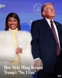 说唱巨星妮琪米娜为特朗普站台 妮琪米娜倒向白宫阵营