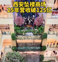 西安坠楼商场25年营收破125亿 西安赛格商场正常营业