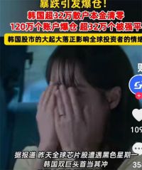 韩国35万散户被强制平仓 韩国散户损失惨重