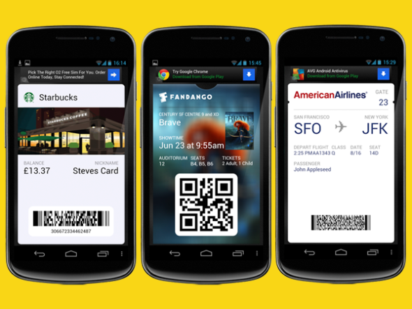 ,移动应用,Apple,二维码,新浪,Passbook激活国内电子凭证市场 APP争相支持