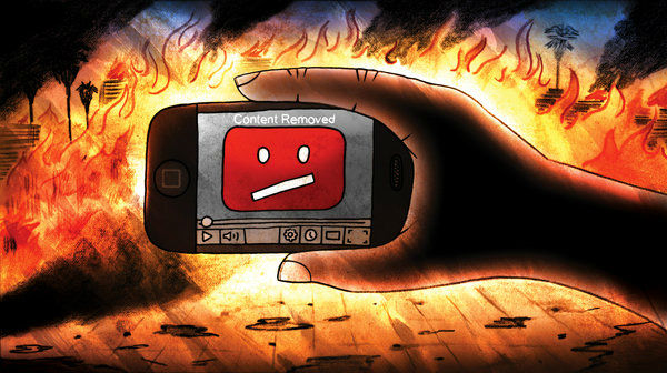 ,Google,Facebook,管理层,Apple,Twitter,谁来审查网络视频？