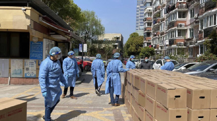 上海新增本土感染者超两万例
