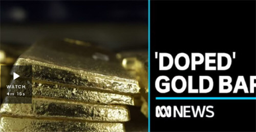 澳大利亚上百吨掺杂质的金条卖往中国