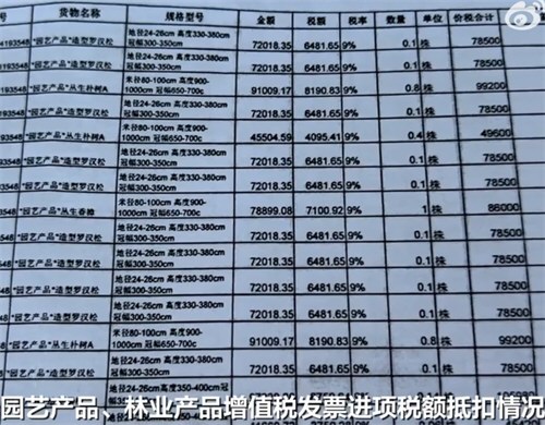 一公园被举报采购天价树每棵近80万 福州一公园80万一棵天价树