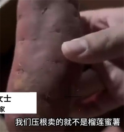 女子仅退款9斤蜜薯称有本事来拿 15元蜜薯仅退款商家800公里取回