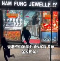 香港西九龙重案组：香港失窃黄金已全数追回