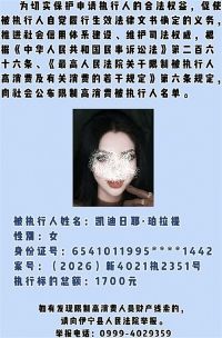 女子欠1700元被限高公开照片 律师解读为何欠1700元被限高